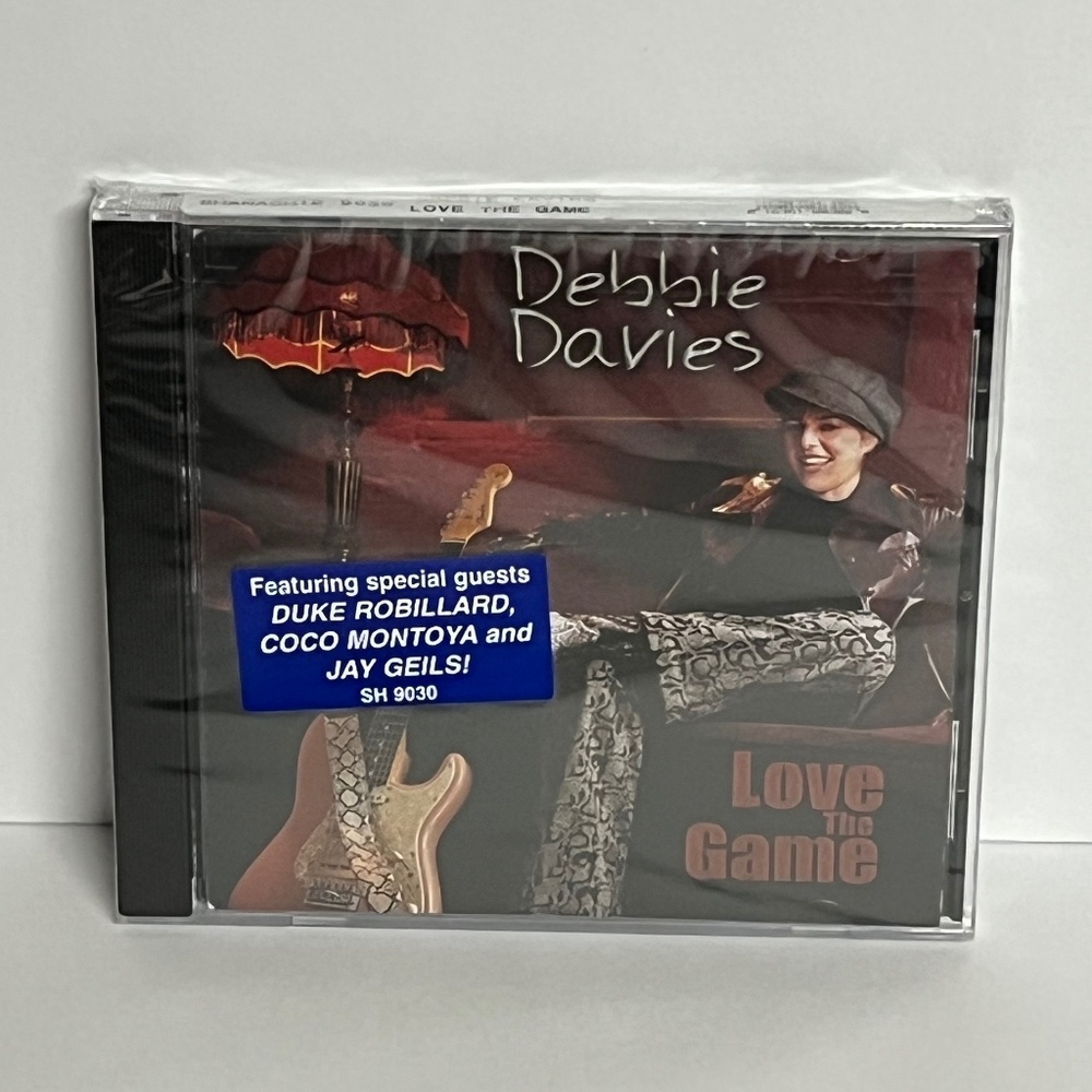 Vintage 2001 Debbie Davies Love the Game CD New Sealed Electric Blues Music Y2K